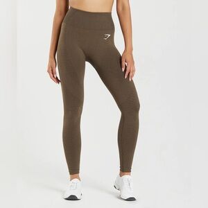 Gymshark - Brown Vital Regular Leggings Size Small Women’s